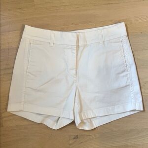 Jcrew Women's White Chino Shorts